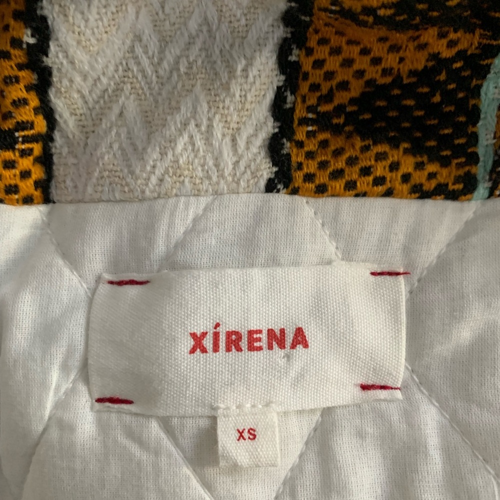XIRENA oversized printed coat. Size XS - Picture 4 of 15